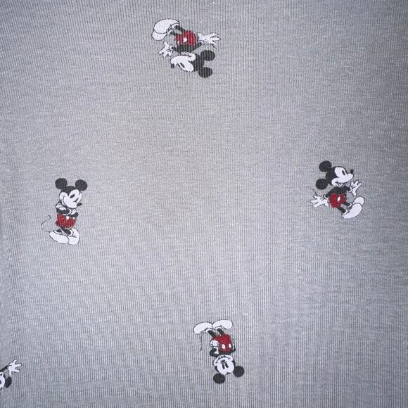 Disney x Janie and Jack Limited Ed Mickey Grey Long Sleeve Pajama Top Size 5 - Picture 4 of 12